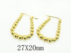 HY Wholesale Earrings 316L Stainless Steel Earrings Jewelry-HY30E1645KD