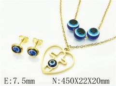 HY Wholesale Jewelry Set 316L Stainless Steel jewelry Set-HY12S1332RNL