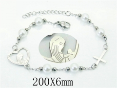 HY Wholesale Bracelets 316L Stainless Steel Jewelry Bracelets-HY76B2043KL