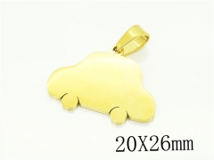 HY Wholesale Pendant Jewelry 316L Stainless Steel Jewelry Pendant-HY70P0864IW