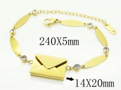 HY Wholesale Bracelets 316L Stainless Steel Jewelry Bracelets-HY80B1785HKS