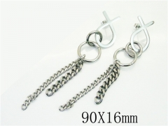 HY Wholesale Earrings 316L Stainless Steel Earrings Jewelry-HY26E0468ML