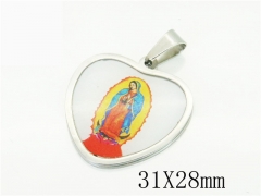 HY Wholesale Pendant Jewelry 316L Stainless Steel Jewelry Pendant-HY12P1773IL