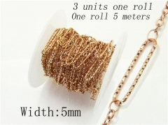HY Wholesale 316 Stainless Steel Jewelry Cheap Long Chain-HY70AE2418LLD