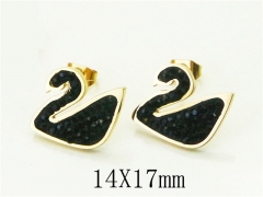 HY Wholesale Earrings 316L Stainless Steel Earrings Jewelry-HY80E0866KL