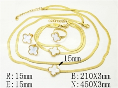 HY Wholesale Jewelry Set 316L Stainless Steel jewelry Set-HY50S0421IOF