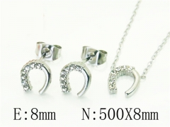 HY Wholesale Jewelry Set 316L Stainless Steel jewelry Set-HY25S0772OC