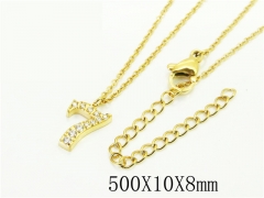 HY Wholesale Necklaces Stainless Steel 316L Jewelry Necklaces-HY12N0713OS