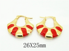HY Wholesale Earrings 316L Stainless Steel Earrings Jewelry-HY60E1777KB
