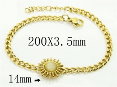 HY Wholesale Bracelets 316L Stainless Steel Jewelry Bracelets-HY25B0338HQL