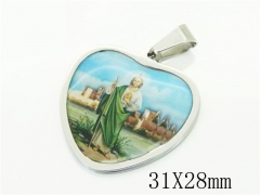HY Wholesale Pendant Jewelry 316L Stainless Steel Jewelry Pendant-HY12P1781ZIL