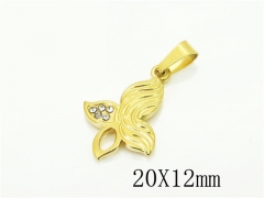 HY Wholesale Pendant Jewelry 316L Stainless Steel Jewelry Pendant-HY12P1769JV