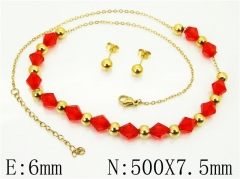 HY Wholesale Jewelry Set 316L Stainless Steel jewelry Set-HY91S1835NX