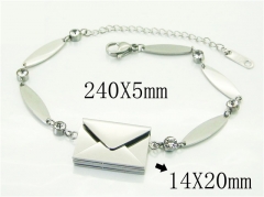 HY Wholesale Bracelets 316L Stainless Steel Jewelry Bracelets-HY80B1784HJQ