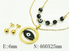 HY Wholesale Jewelry Set 316L Stainless Steel jewelry Set-HY91S1768HIC