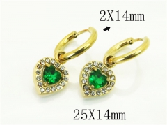 HY Wholesale Earrings 316L Stainless Steel Earrings Jewelry-HY25E0770HXL