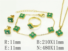 HY Wholesale Jewelry Set 316L Stainless Steel jewelry Set-HY50S0426IOB