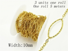 HY Wholesale 316 Stainless Steel Jewelry Cheap Long Chain-HY70AE2425LVV