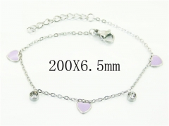 HY Wholesale Bracelets 316L Stainless Steel Jewelry Bracelets-HY25B0314OA