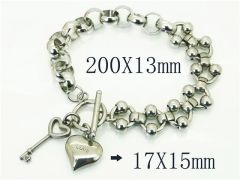 HY Wholesale Bracelets 316L Stainless Steel Jewelry Bracelets-HY21B0614HLV