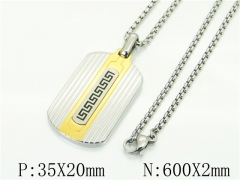 HY Wholesale Necklaces Stainless Steel 316L Jewelry Necklaces-HY41N0303HLE