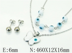 HY Wholesale Jewelry Set 316L Stainless Steel jewelry Set-HY91S1807HSS