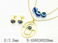 HY Wholesale Jewelry Set 316L Stainless Steel jewelry Set-HY12S1324XNL