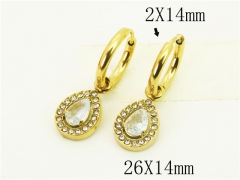 HY Wholesale Earrings 316L Stainless Steel Earrings Jewelry-HY25E0776HXL