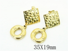 HY Wholesale Earrings 316L Stainless Steel Earrings Jewelry-HY92E0174OE