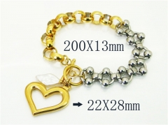 HY Wholesale Bracelets 316L Stainless Steel Jewelry Bracelets-HY21B0601HND