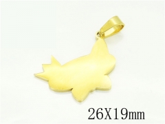 HY Wholesale Pendant Jewelry 316L Stainless Steel Jewelry Pendant-HY70P0860IE