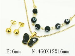 HY Wholesale Jewelry Set 316L Stainless Steel jewelry Set-HY91S1772HIF