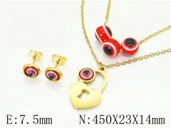 HY Wholesale Jewelry Set 316L Stainless Steel jewelry Set-HY12S1315XNL