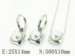 HY Wholesale Jewelry Set 316L Stainless Steel jewelry Set-HY25S0784HIS
