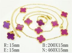 HY Wholesale Jewelry Set 316L Stainless Steel jewelry Set-HY50S0437IOS