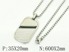 HY Wholesale Necklaces Stainless Steel 316L Jewelry Necklaces-HY41N0316HJD