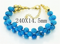 HY Wholesale Bracelets 316L Stainless Steel Jewelry Bracelets-HY91B0525NS