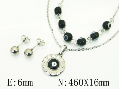 HY Wholesale Jewelry Set 316L Stainless Steel jewelry Set-HY91S1800HVV