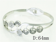 HY Wholesale Bangles Jewelry Stainless Steel 316L Popular Bangle-HY80B1807HID