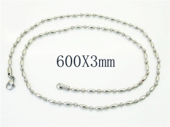 HY Wholesale Necklaces Stainless Steel 316L Jewelry Necklaces-HY53N0156JL