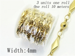 HY Wholesale 316 Stainless Steel Jewelry Cheap Long Chain-HY70A2555PLD