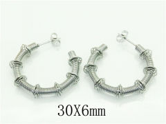 HY Wholesale Earrings 316L Stainless Steel Earrings Jewelry-HY30E1600LL