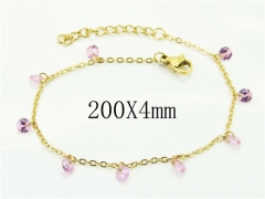 HY Wholesale Bracelets 316L Stainless Steel Jewelry Bracelets-HY25B0293NU