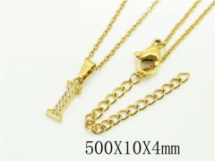 HY Wholesale Necklaces Stainless Steel 316L Jewelry Necklaces-HY12N0697ML