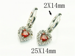 HY Wholesale Earrings 316L Stainless Steel Earrings Jewelry-HY25E0764APL