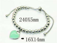 HY Wholesale Bracelets 316L Stainless Steel Jewelry Bracelets-HY24B0250HIS