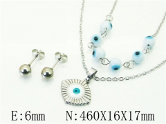 HY Wholesale Jewelry Set 316L Stainless Steel jewelry Set-HY91S1823HER