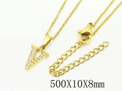 HY Wholesale Necklaces Stainless Steel 316L Jewelry Necklaces-HY12N0700OS