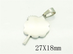 HY Wholesale Pendant Jewelry 316L Stainless Steel Jewelry Pendant-HY70P0881RHL