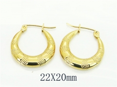 HY Wholesale Earrings 316L Stainless Steel Earrings Jewelry-HY30E1681GJL